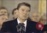 Image of President Ronald Reagan Washington DC USA, 1985, second 54 stock footage video 65675062619
