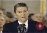Image of President Ronald Reagan Washington DC USA, 1985, second 1 stock footage video 65675062620