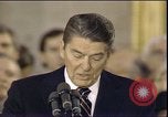 Image of President Ronald Reagan Washington DC USA, 1985, second 6 stock footage video 65675062620