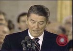 Image of President Ronald Reagan Washington DC USA, 1985, second 7 stock footage video 65675062620