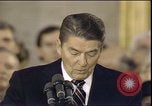 Image of President Ronald Reagan Washington DC USA, 1985, second 8 stock footage video 65675062620
