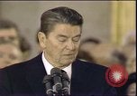 Image of President Ronald Reagan Washington DC USA, 1985, second 9 stock footage video 65675062620