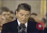 Image of President Ronald Reagan Washington DC USA, 1985, second 11 stock footage video 65675062620