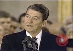 Image of President Ronald Reagan Washington DC USA, 1985, second 12 stock footage video 65675062620
