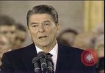 Image of President Ronald Reagan Washington DC USA, 1985, second 17 stock footage video 65675062620