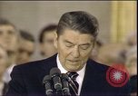 Image of President Ronald Reagan Washington DC USA, 1985, second 19 stock footage video 65675062620