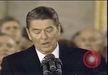 Image of President Ronald Reagan Washington DC USA, 1985, second 24 stock footage video 65675062620