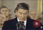 Image of President Ronald Reagan Washington DC USA, 1985, second 25 stock footage video 65675062620