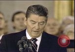 Image of President Ronald Reagan Washington DC USA, 1985, second 28 stock footage video 65675062620