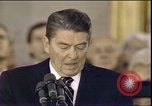 Image of President Ronald Reagan Washington DC USA, 1985, second 29 stock footage video 65675062620