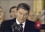 Image of President Ronald Reagan Washington DC USA, 1985, second 33 stock footage video 65675062620