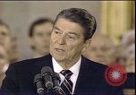 Image of President Ronald Reagan Washington DC USA, 1985, second 34 stock footage video 65675062620