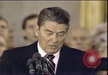 Image of President Ronald Reagan Washington DC USA, 1985, second 35 stock footage video 65675062620