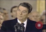 Image of President Ronald Reagan Washington DC USA, 1985, second 41 stock footage video 65675062620