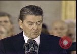 Image of President Ronald Reagan Washington DC USA, 1985, second 45 stock footage video 65675062620