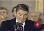 Image of President Ronald Reagan Washington DC USA, 1985, second 46 stock footage video 65675062620