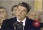 Image of President Ronald Reagan Washington DC USA, 1985, second 48 stock footage video 65675062620
