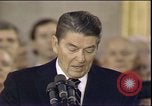 Image of President Ronald Reagan Washington DC USA, 1985, second 50 stock footage video 65675062620