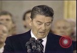 Image of President Ronald Reagan Washington DC USA, 1985, second 60 stock footage video 65675062620