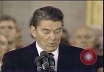 Image of President Ronald Reagan Washington DC USA, 1985, second 61 stock footage video 65675062620