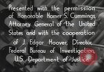 Immagine di John Edgar Hoover Washington DC USA, 1936, secondo 46 filmato di repertorio 65675062627