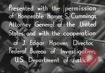 Immagine di John Edgar Hoover Washington DC USA, 1936, secondo 47 filmato di repertorio 65675062627