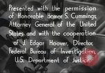 Immagine di John Edgar Hoover Washington DC USA, 1936, secondo 48 filmato di repertorio 65675062627