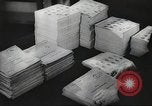 Image of FBI fingerprint library Washington DC USA, 1936, second 7 stock footage video 65675062630
