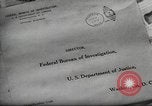 Image of FBI fingerprint library Washington DC USA, 1936, second 8 stock footage video 65675062630