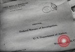 Image of FBI fingerprint library Washington DC USA, 1936, second 9 stock footage video 65675062630