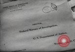 Image of FBI fingerprint library Washington DC USA, 1936, second 11 stock footage video 65675062630