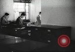 Image of FBI fingerprint library Washington DC USA, 1936, second 16 stock footage video 65675062630
