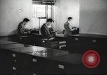 Image of FBI fingerprint library Washington DC USA, 1936, second 19 stock footage video 65675062630