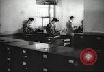 Image of FBI fingerprint library Washington DC USA, 1936, second 20 stock footage video 65675062630
