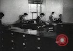 Image of FBI fingerprint library Washington DC USA, 1936, second 21 stock footage video 65675062630