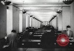 Image of FBI fingerprint library Washington DC USA, 1936, second 24 stock footage video 65675062630
