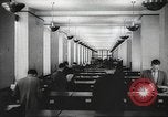 Image of FBI fingerprint library Washington DC USA, 1936, second 25 stock footage video 65675062630