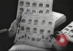 Image of FBI fingerprint library Washington DC USA, 1936, second 41 stock footage video 65675062630