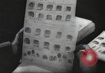 Image of FBI fingerprint library Washington DC USA, 1936, second 43 stock footage video 65675062630