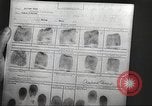 Image of FBI fingerprint library Washington DC USA, 1936, second 53 stock footage video 65675062630