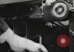 Image of FBI fingerprint library Washington DC USA, 1936, second 57 stock footage video 65675062630