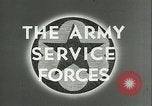 Image of The American Army Service forces European Theater, 1943, second 3 stock footage video 65675062661