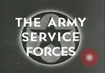 Image of The American Army Service forces European Theater, 1943, second 5 stock footage video 65675062661