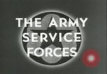 Image of The American Army Service forces European Theater, 1943, second 6 stock footage video 65675062661