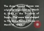 Image of The American Army Service forces European Theater, 1943, second 17 stock footage video 65675062661