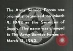 Image of The American Army Service forces European Theater, 1943, second 18 stock footage video 65675062661