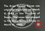 Image of The American Army Service forces European Theater, 1943, second 19 stock footage video 65675062661
