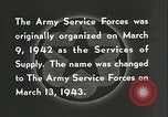 Image of The American Army Service forces European Theater, 1943, second 24 stock footage video 65675062661
