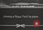 Image of Patrick J Hurley Fort Bliss Texas USA, 1931, second 19 stock footage video 65675062673