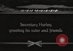 Image of Patrick J Hurley Fort Bliss Texas USA, 1931, second 36 stock footage video 65675062673